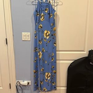 Long Blue dress M